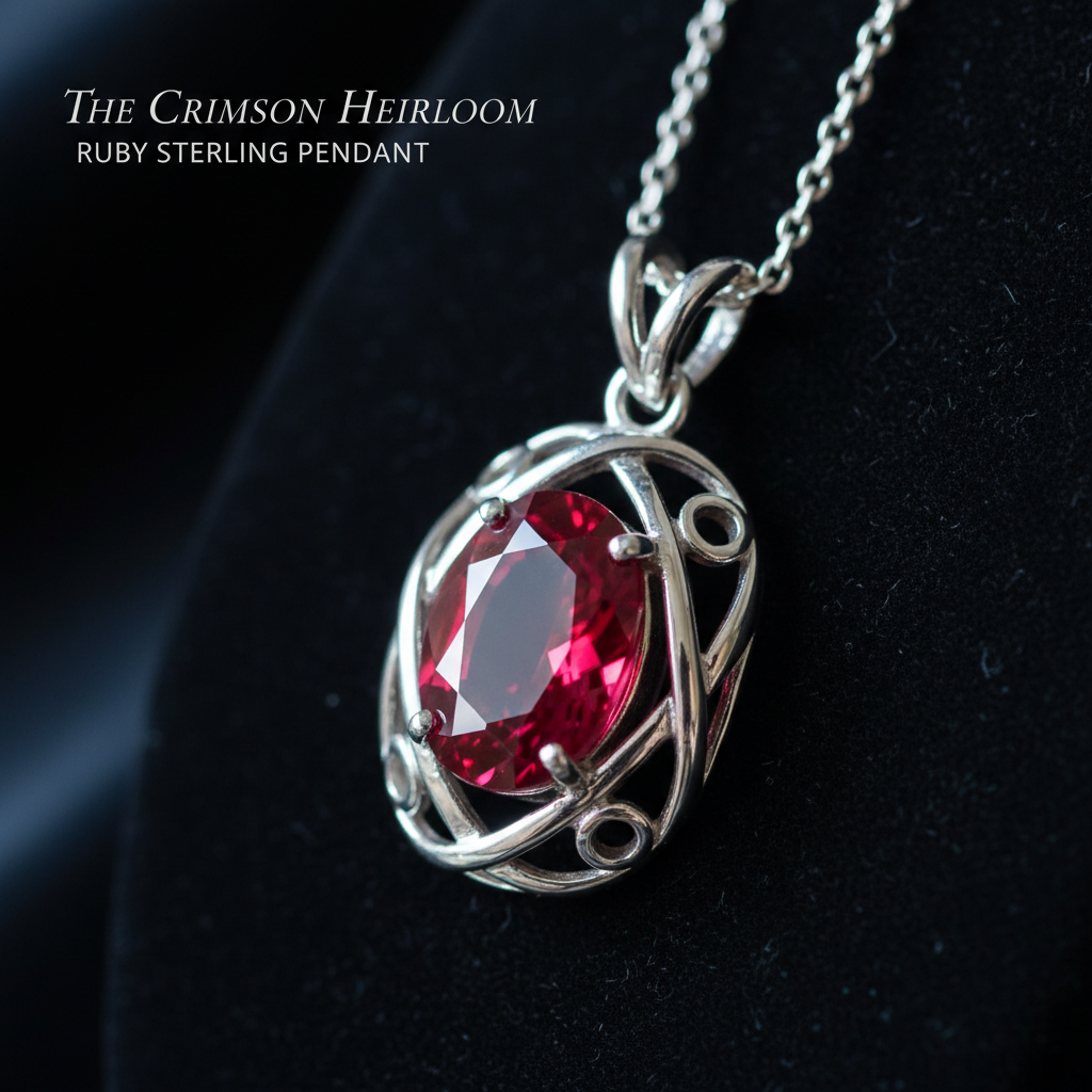 Ruby Sterling Silver Necklace: Luxury, Meaning, and Care