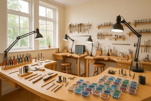 Handcrafted in Harrow: Behind the Scenes of Our Beaded Collection - Saras Beads & Jewellery