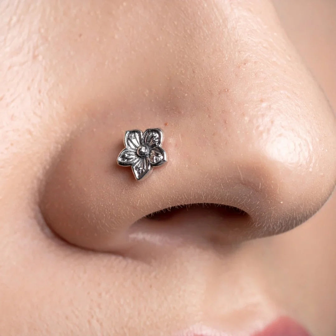 A Flower Nose Stud: Perfect Choices for Your Nose Piercing