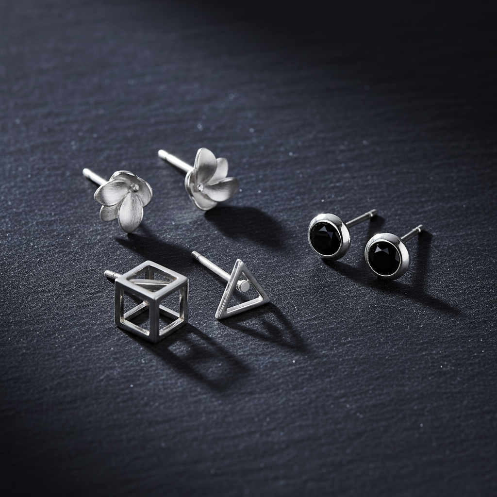 Elegant Sterling Silver Stud Earrings for Every Occasion