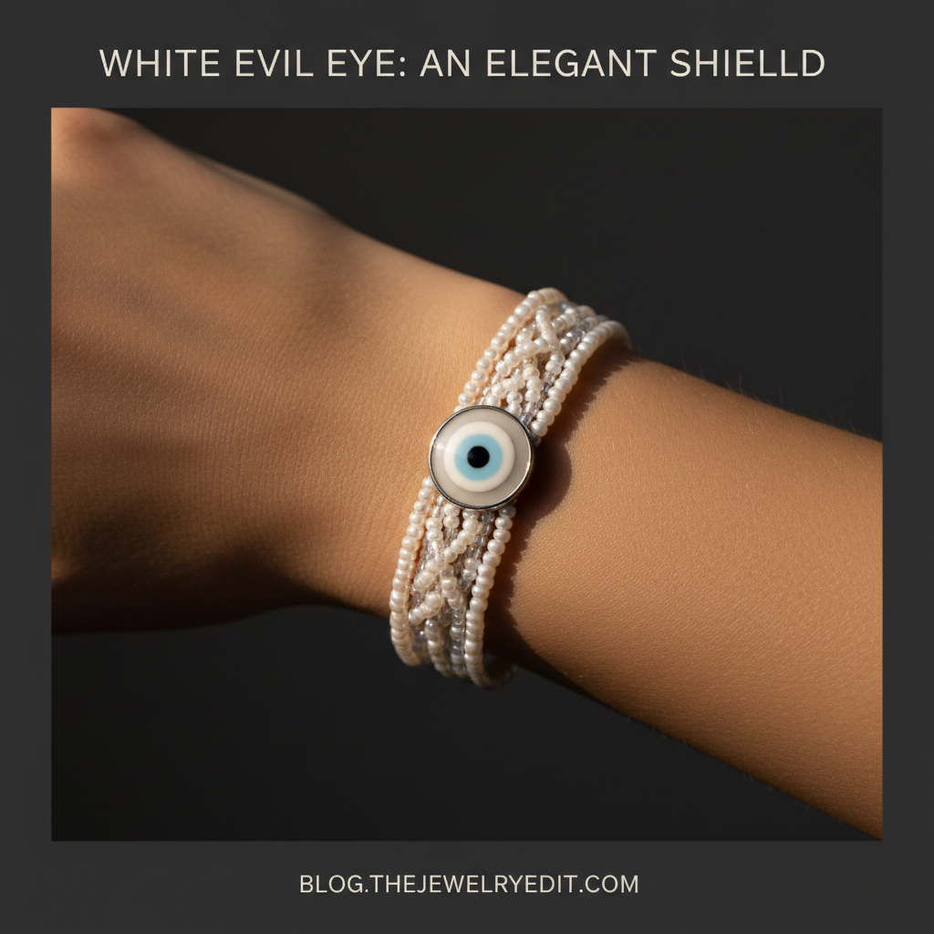 White Evil Eye Bracelet: Buying and Style Guide