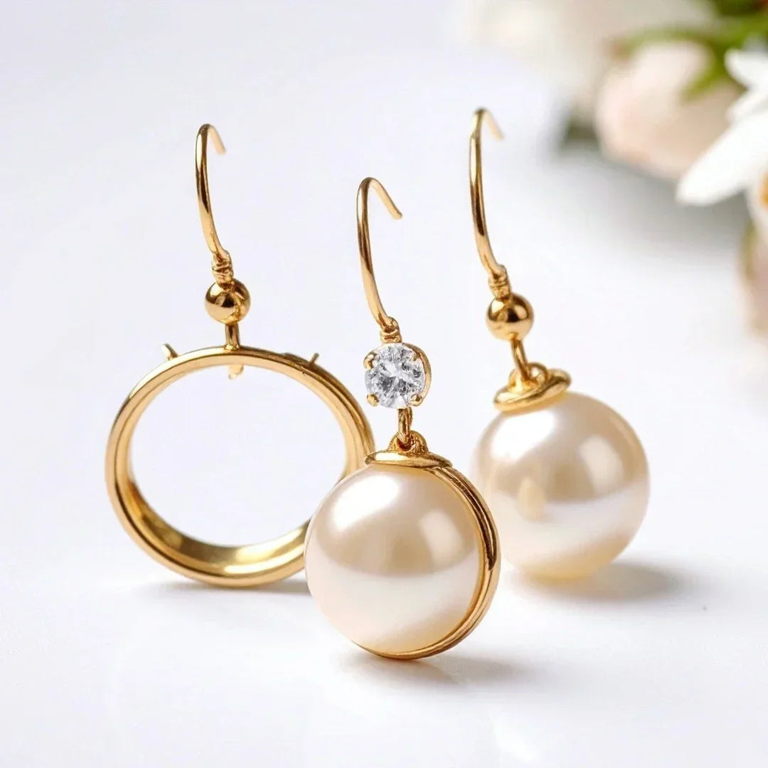 Elegant White Bead Earrings: The Perfect Accessory for Any Occasion