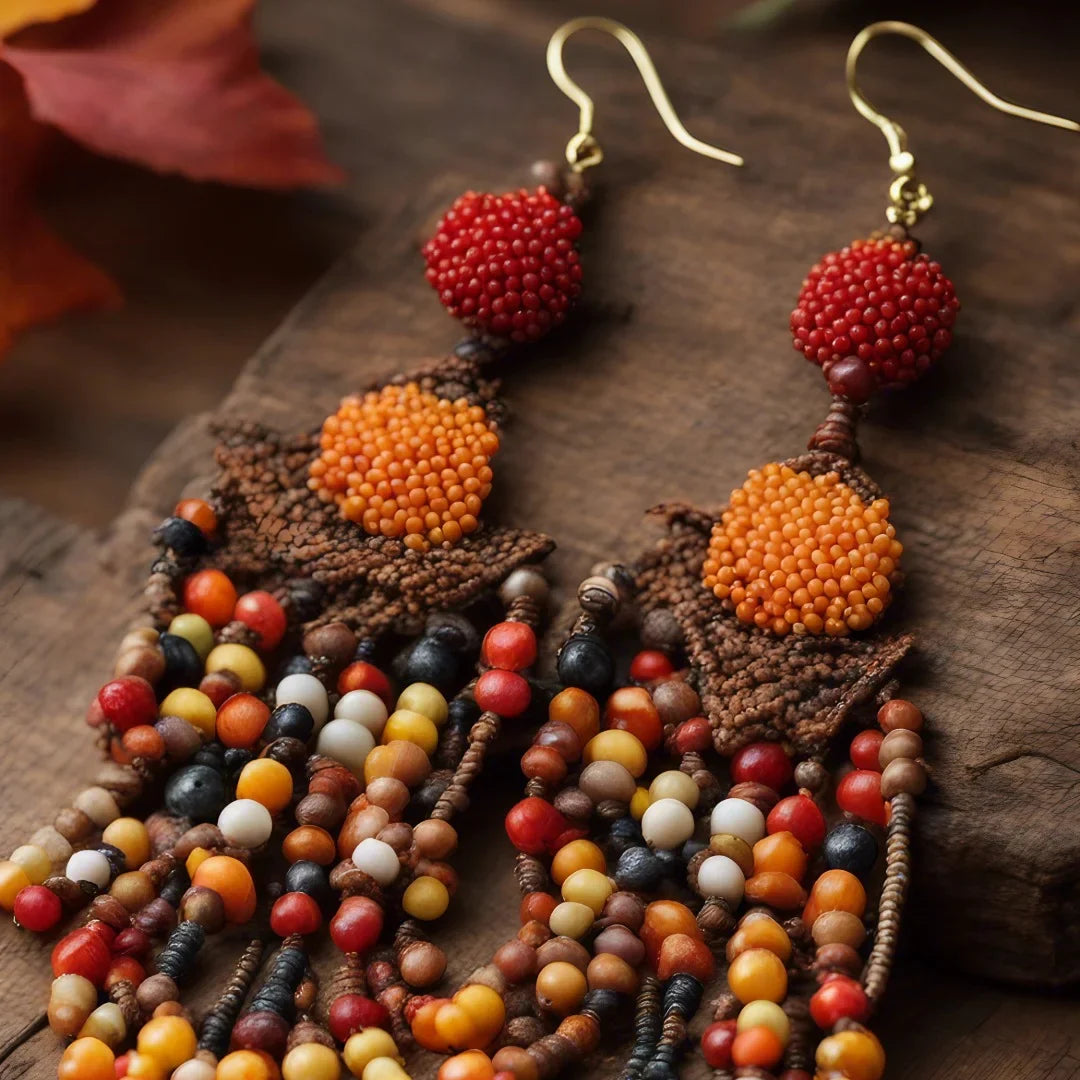Chic Wood Bead Earrings for Effortless Style and Versatility