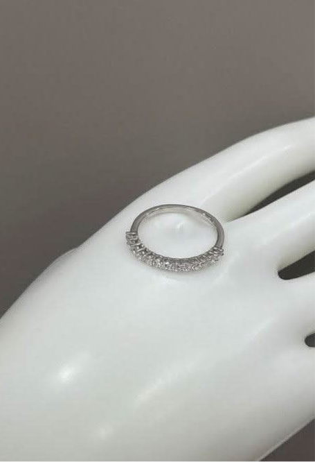 Radiant Sterling Silver Ring