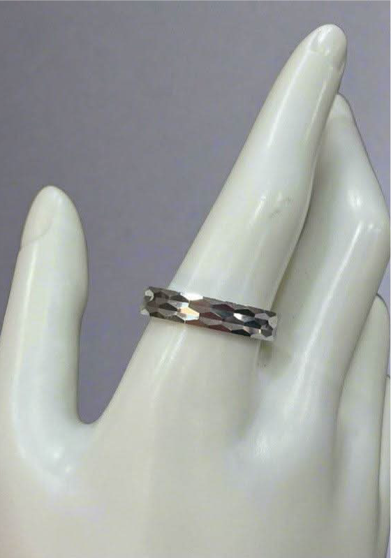 Urban Edge Sterling Silver Men's Ring