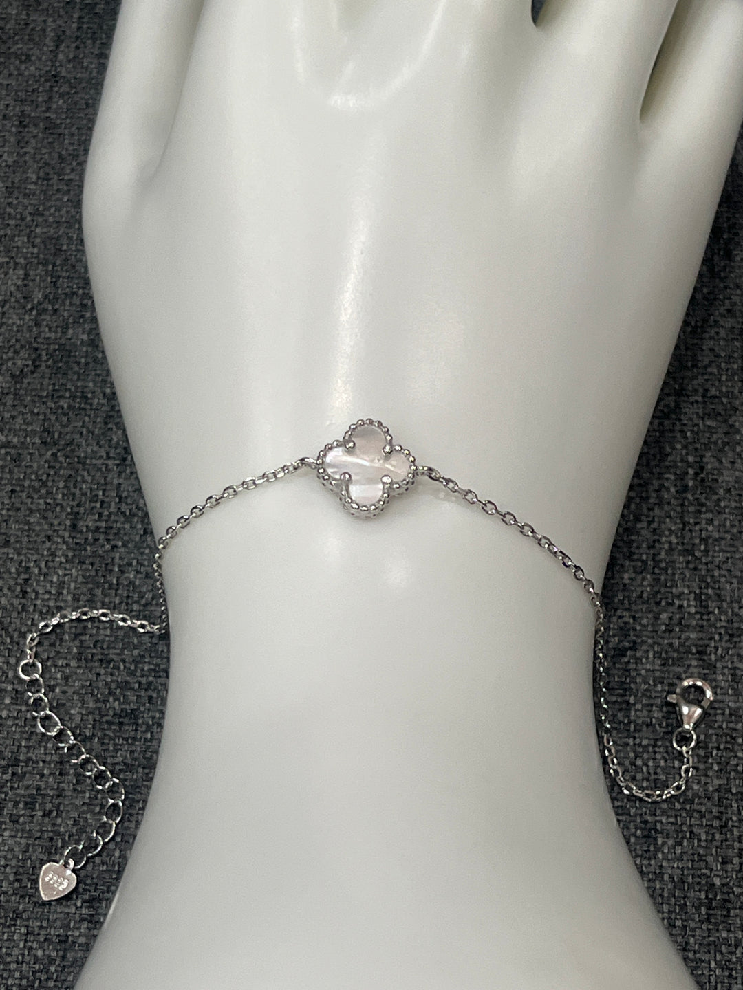 Sterling Silver Clover Bracelets – Perfectly Sized for Everyday Elegance