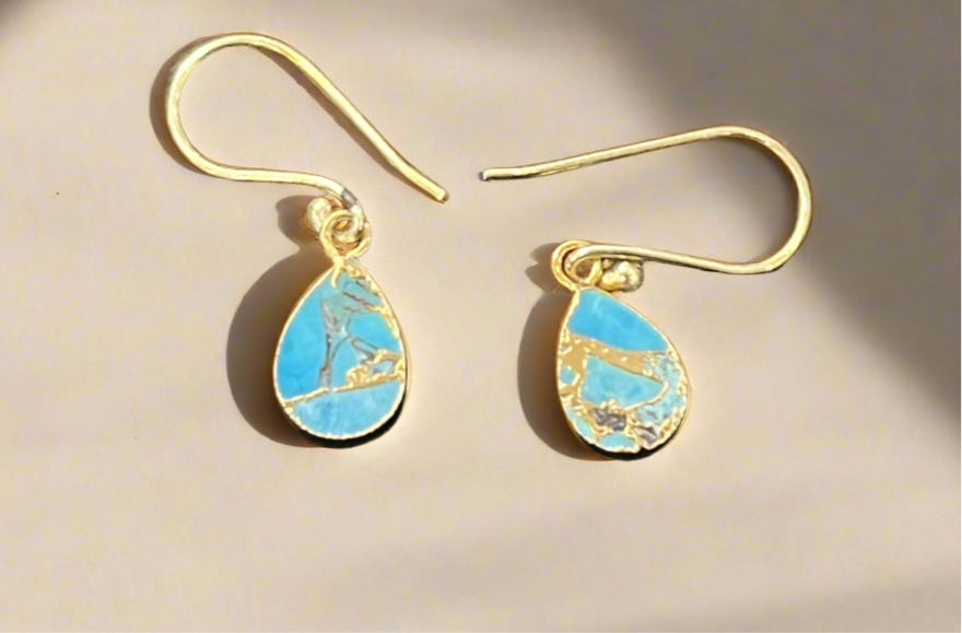 Turquoise Gold-Plated Stylish and Timeless Jewellery