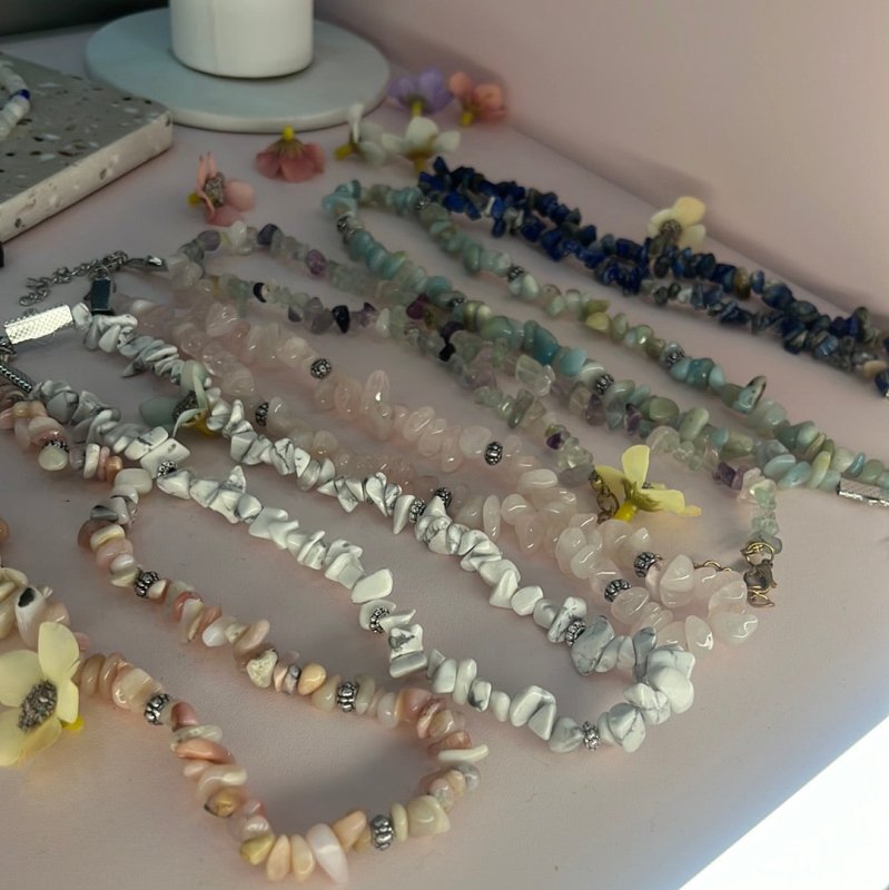 Handmade Beaded Essence Necklaces