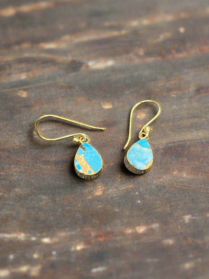 Turquoise Gold-Plated Stylish and Timeless Jewellery