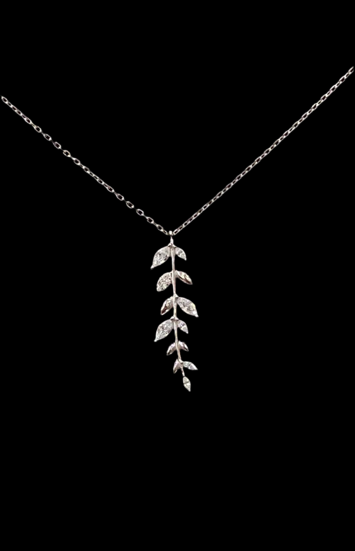 Dedicate Palestine Olive Leaf Necklace