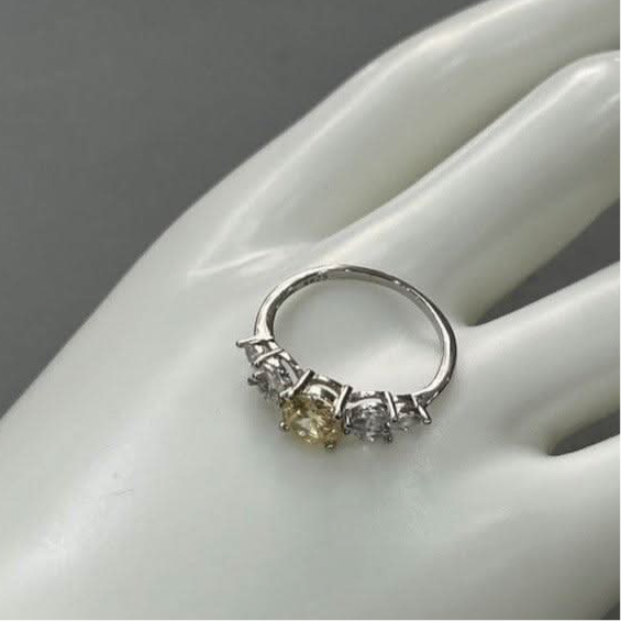 Glowing Angel Citrine Ring