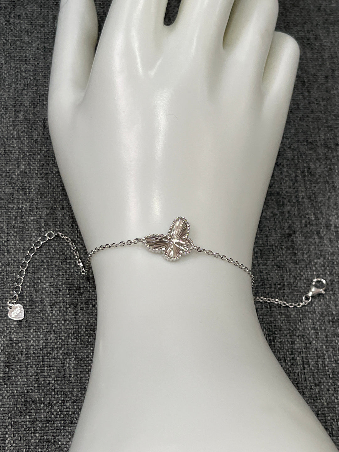 Delicate Sterling Silver Butterfly Bracalet – Embrace Freedom and Grace