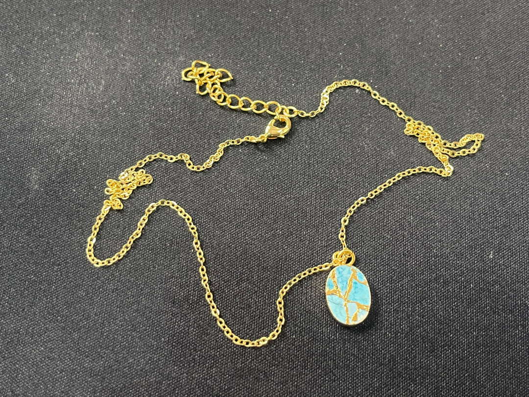 Turquoise Gold-Plated Stylish and Timeless Jewellery