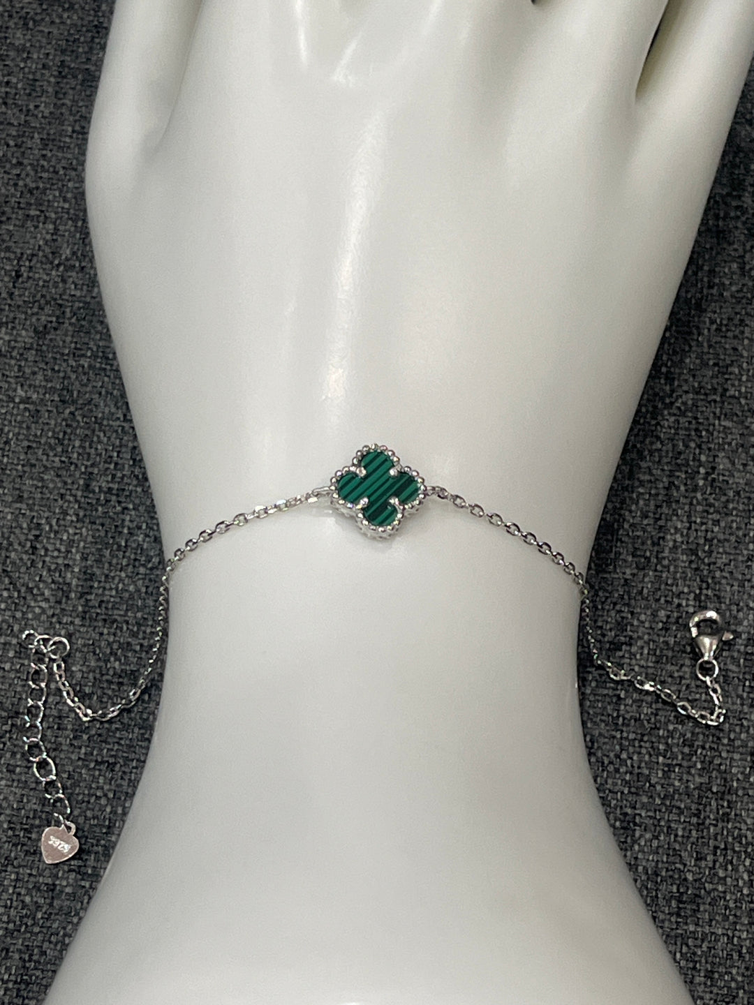 Sterling Silver Clover Bracelets – Perfectly Sized for Everyday Elegance