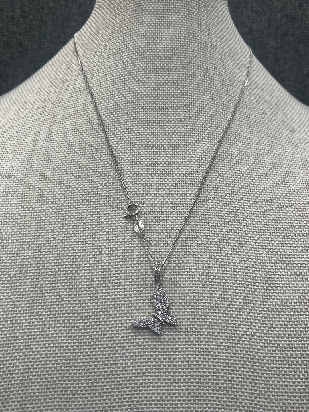 Elegance in Flight: The Sterling Silver Butterfly Necklace