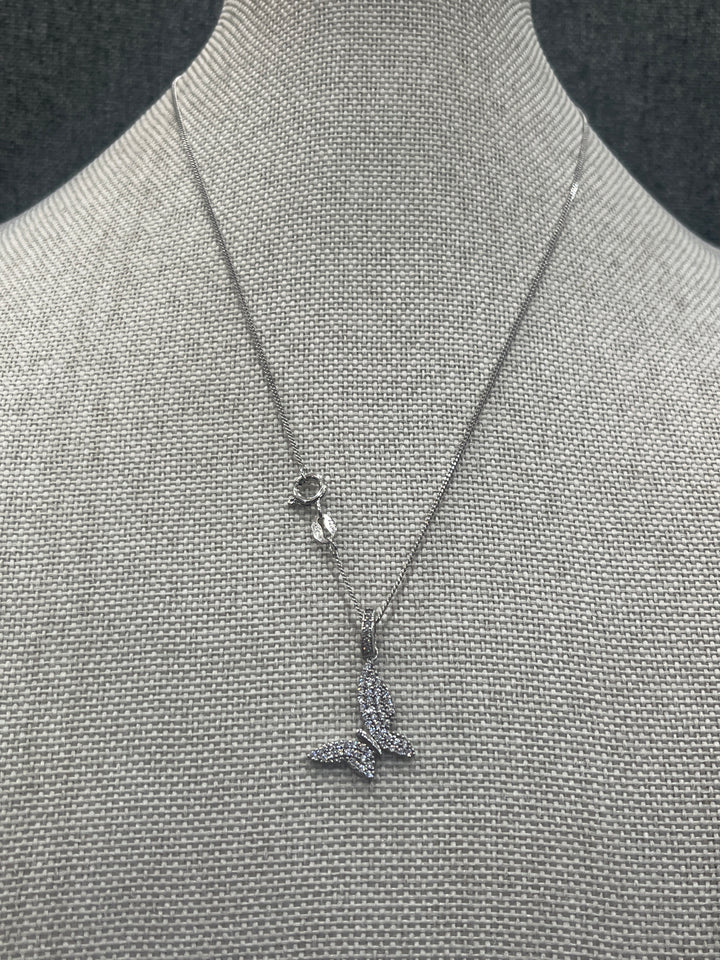 Elegance in Flight: The Sterling Silver Butterfly Necklace