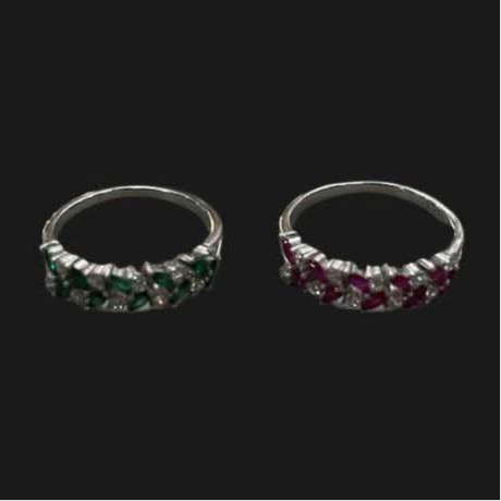 Royal Radiance Ruby & Emerald Ring