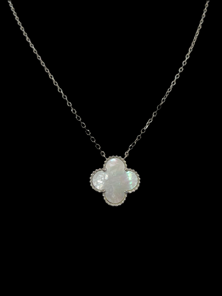 Wide Collection of Clover Necklaces in Different Sizes: The Elegance of Sterling Silver Brilliance