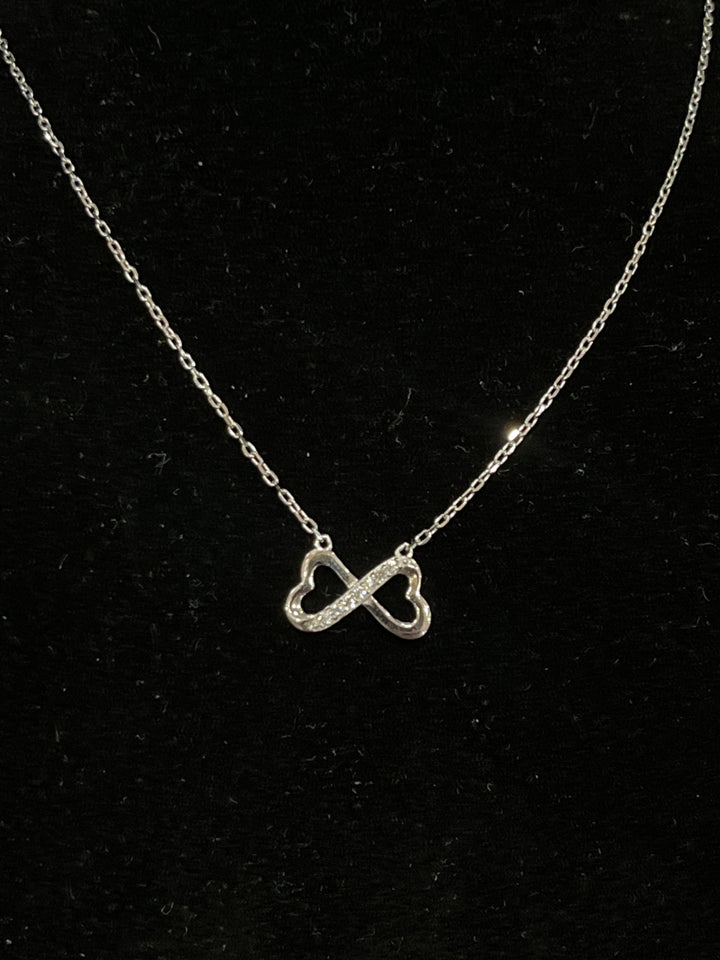 Infinity Sterling Silver Jewellery Set