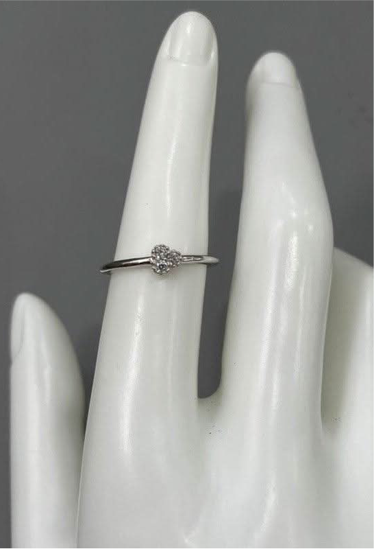 Silver Charm: Sterling Silver Floral Ring