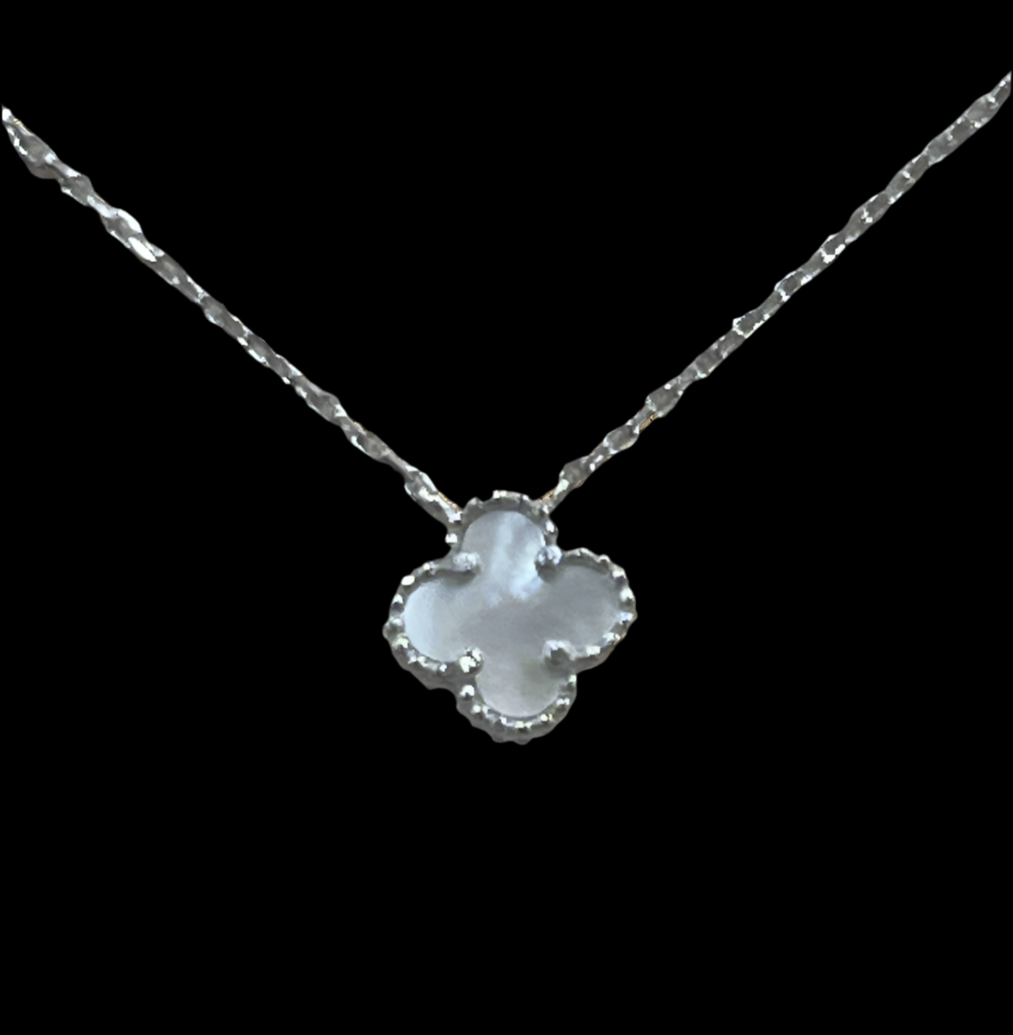 Wide Collection of Clover Necklaces in Different Sizes: The Elegance of Sterling Silver Brilliance