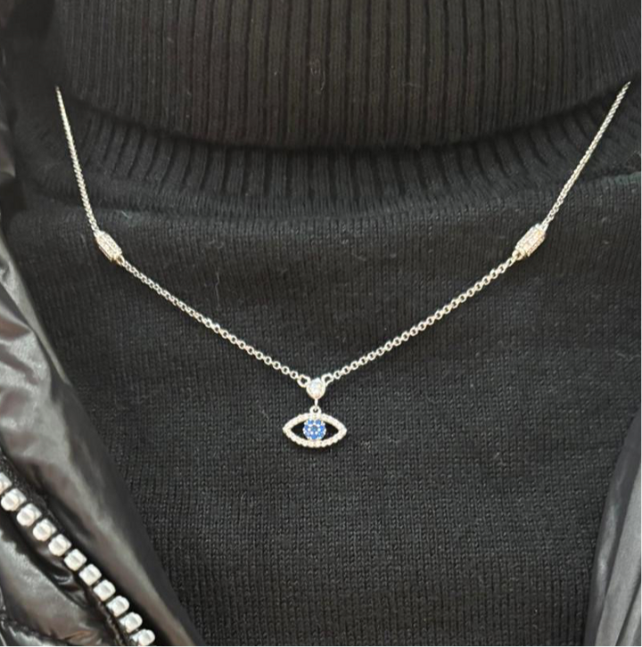 Evil Eye Necklace – Stylish Adjustable Necklace for Protection