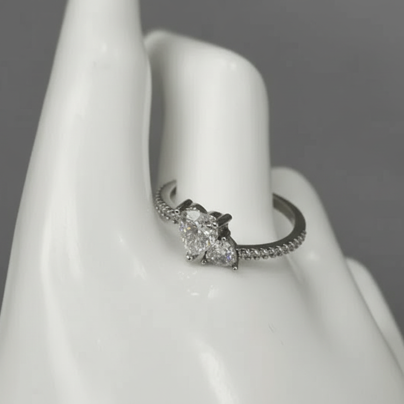 Sterling Silver Heart Ring