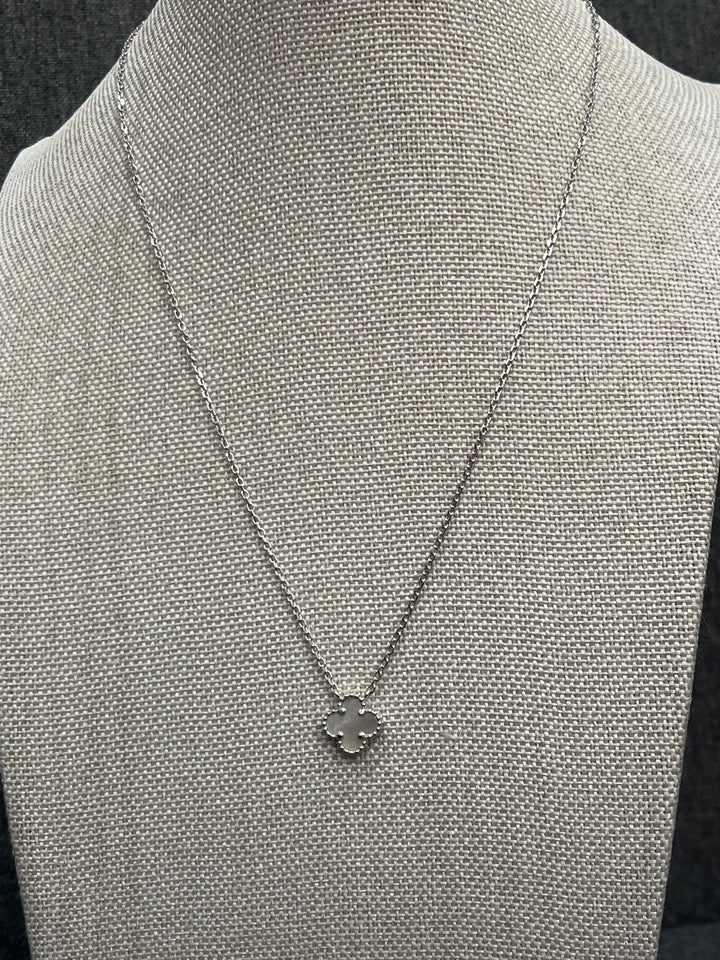 Wide Collection of Clover Necklaces: The Elegance of Sterling Silver Brilliance