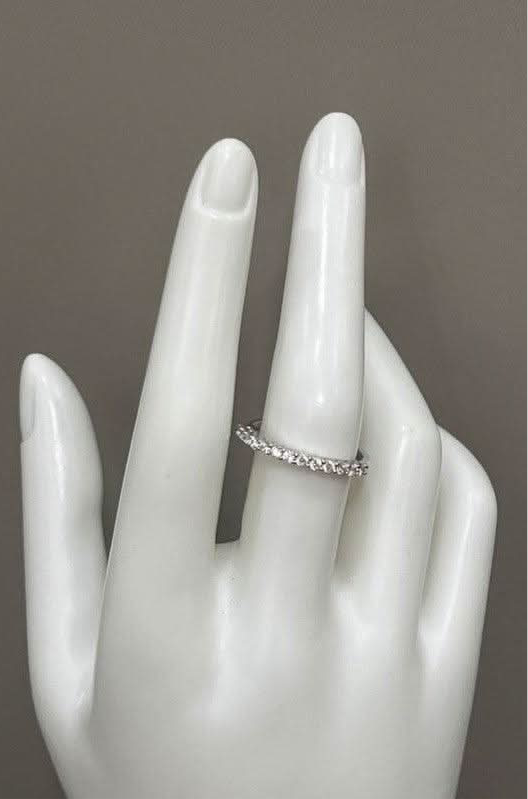 Radiant Sterling Silver Ring