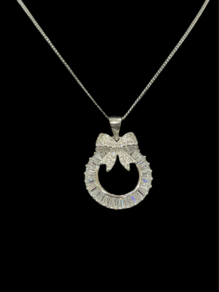 Kitty Winter Theme Sterling Silver Jewellery Set