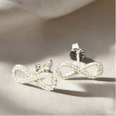 Timeless Infinity Stud Earrings