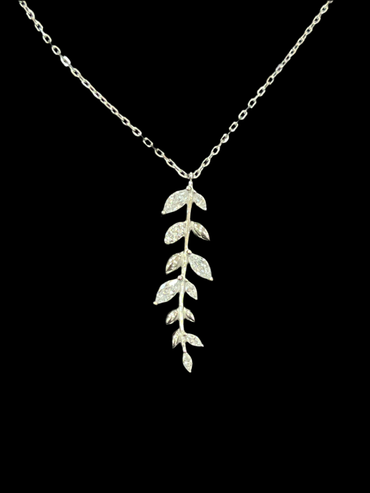 Dedicate Palestine Olive Leaf Necklace