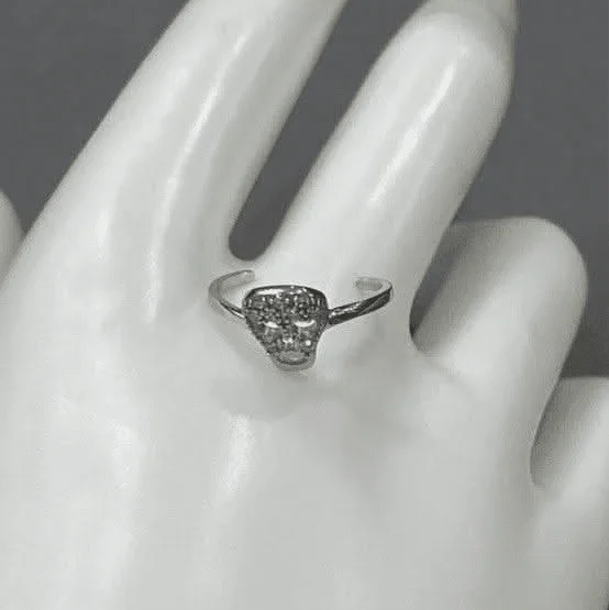 Sterling Silver Skeleton Ring
