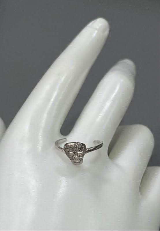 Eternal Bones: Sterling Silver Skeleton Ring