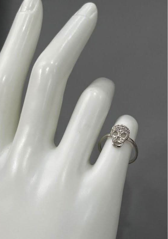 Eternal Bones: Sterling Silver Skeleton Ring