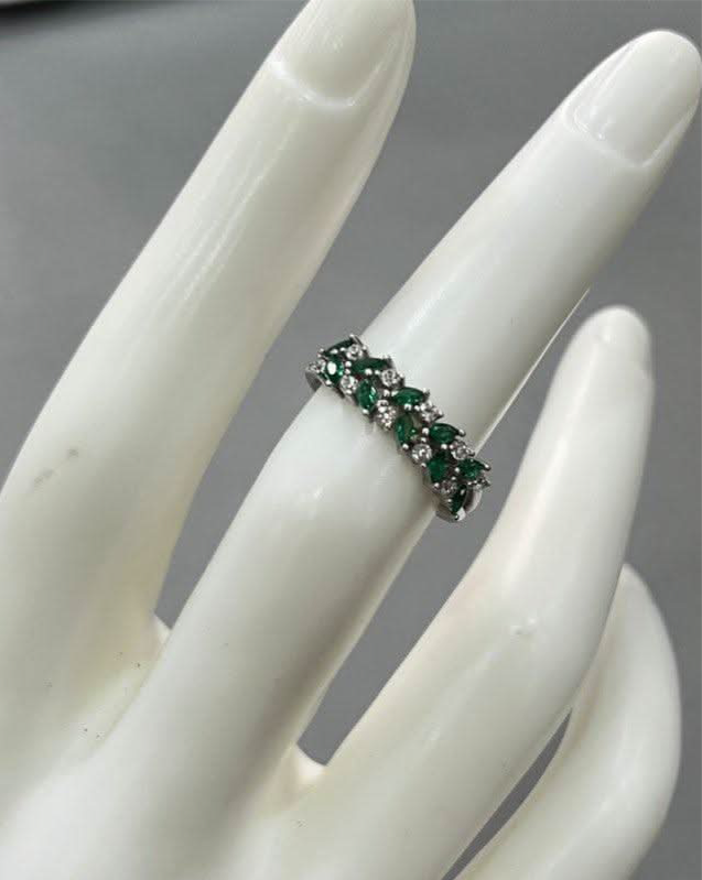 Royal Radiance Ruby & Emerald Ring