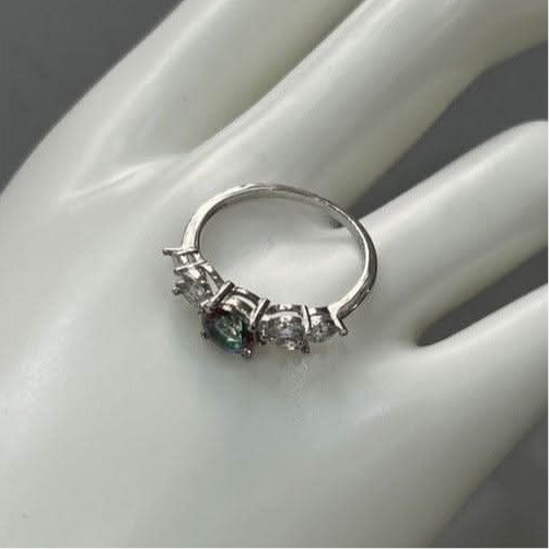 Enchanted Amethyst Garden Zirconia Ring