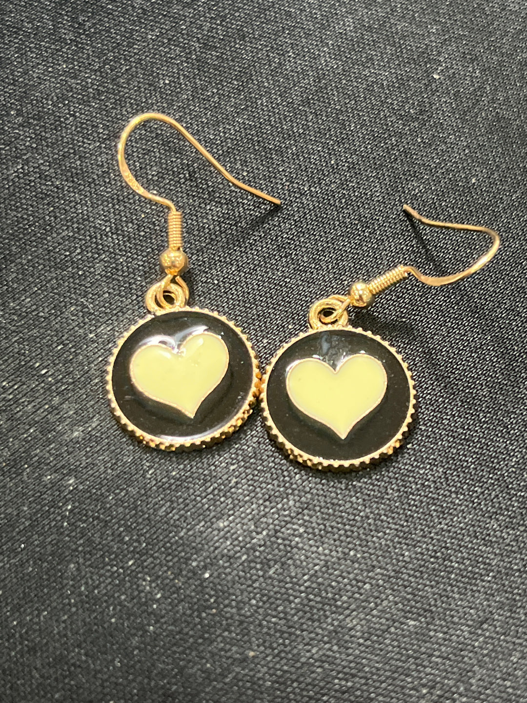 Golden Heart Earrings for Everyday