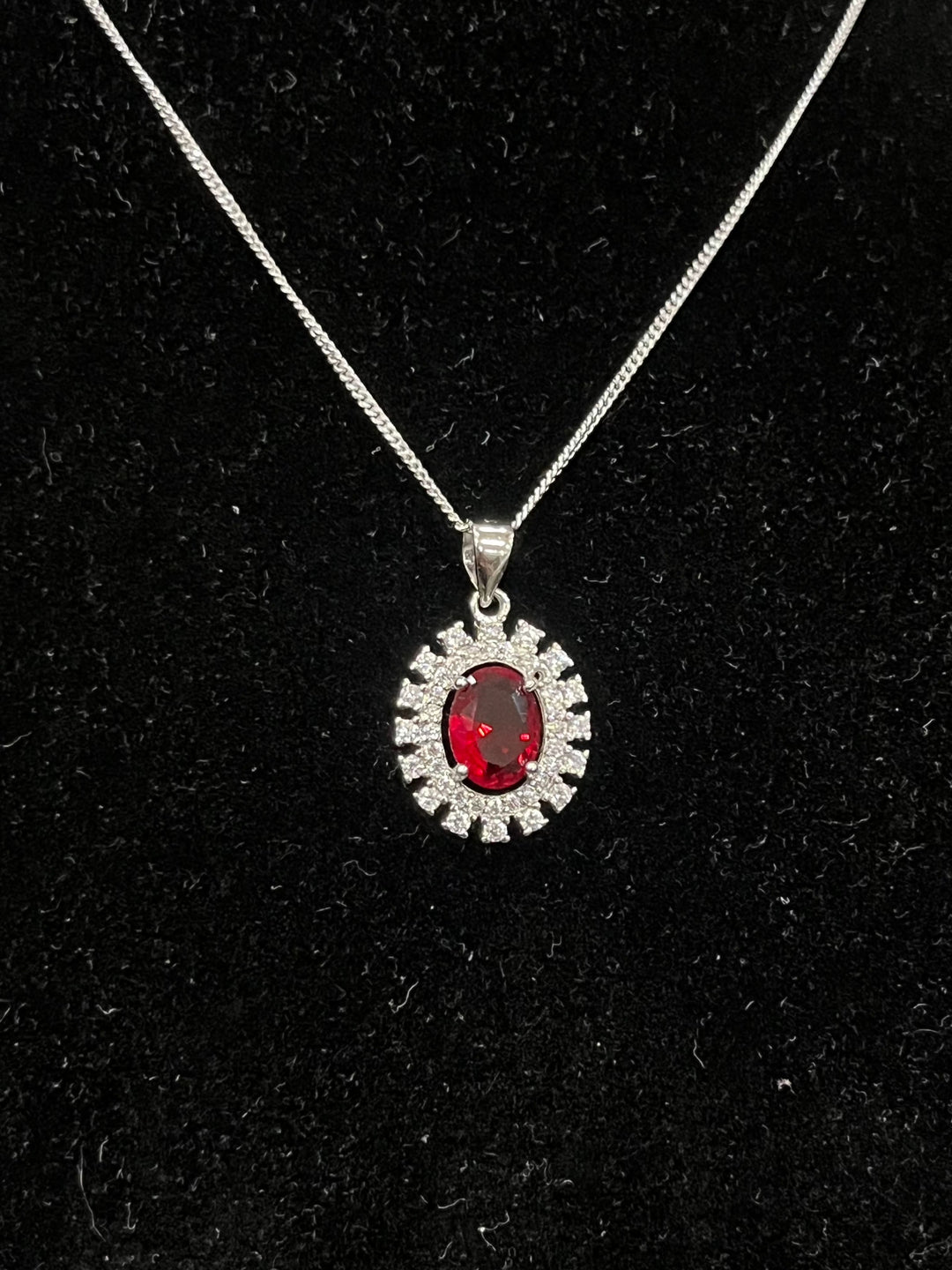 Ruby Shimmer Ensemble Set - Saras Beads & Jewellery