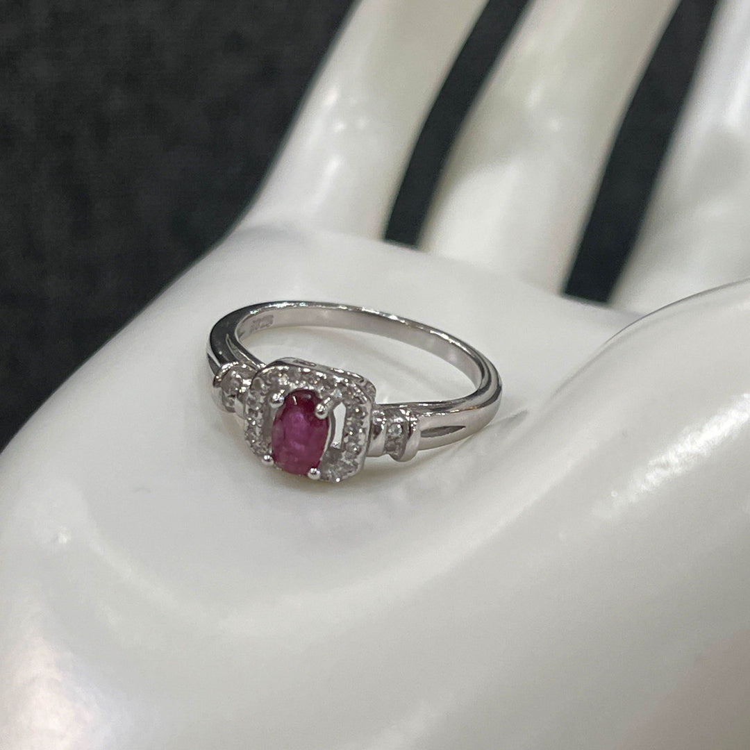 Magistic Square Zirconia Ring Design - Saras Beads & Jewellery