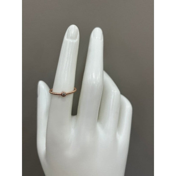 Bronze Elegance: Sterling Silver Ring with Bronze Accents