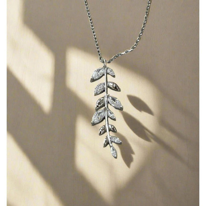 Dedicate Palestine Olive Leaf Necklace