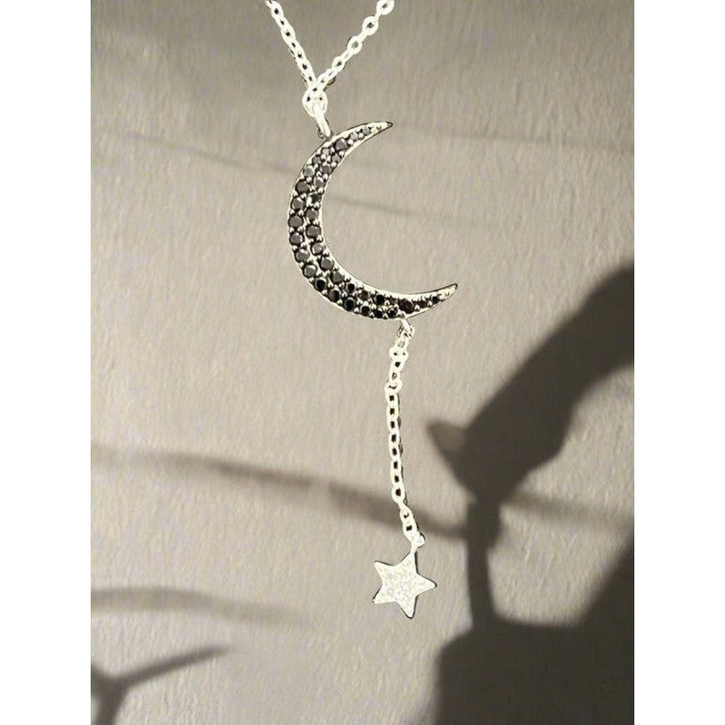 Elegant Moon and Star Necklace: A Celestial Charm for Every Occasion