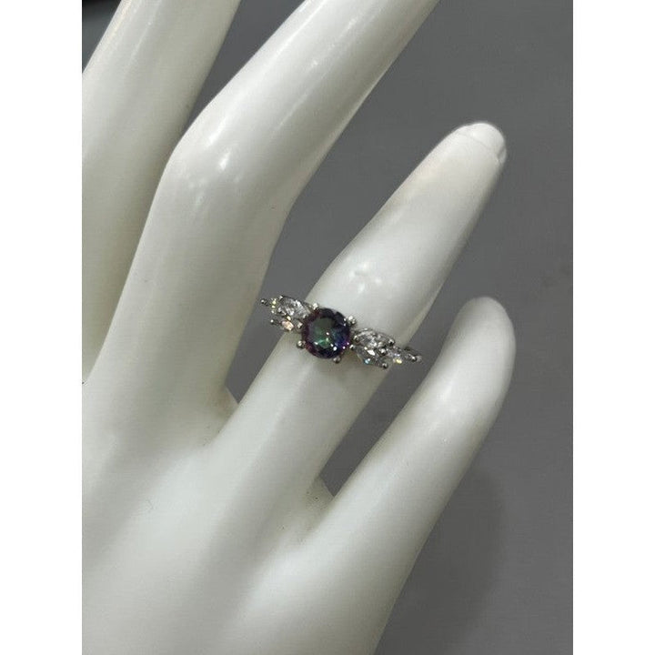 Enchanted Amethyst Garden Zirconia Ring