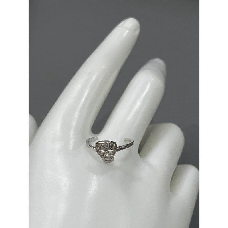 Eternal Bones: Sterling Silver Skeleton Ring