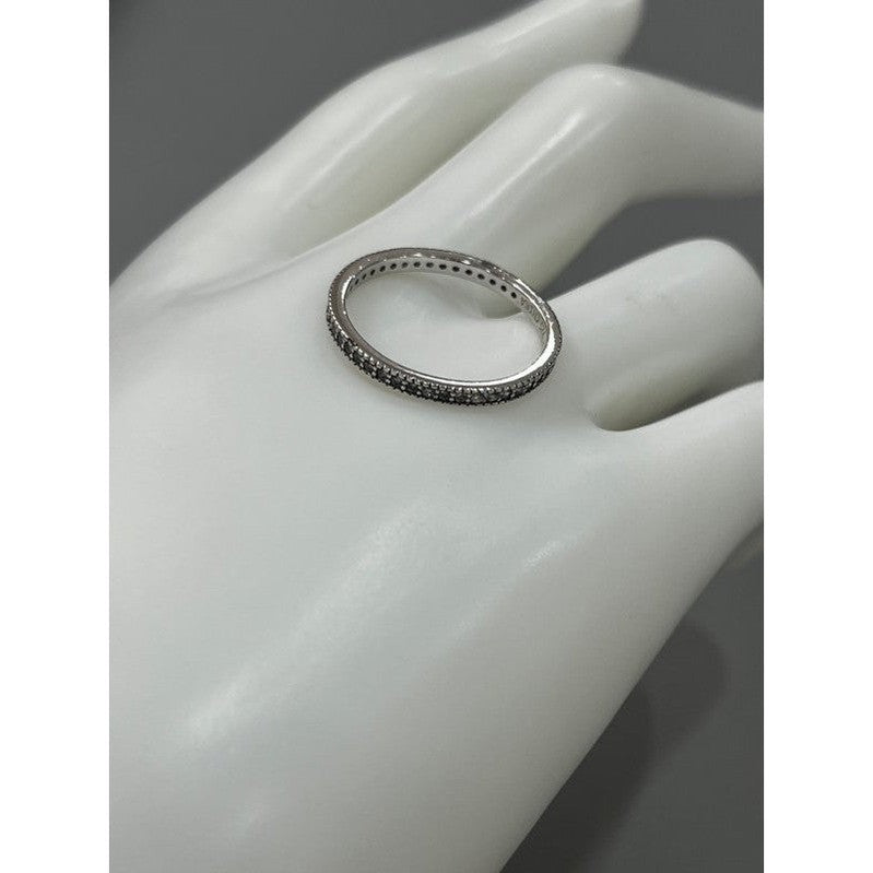 Eternal Gleam: Sterling Silver Ring