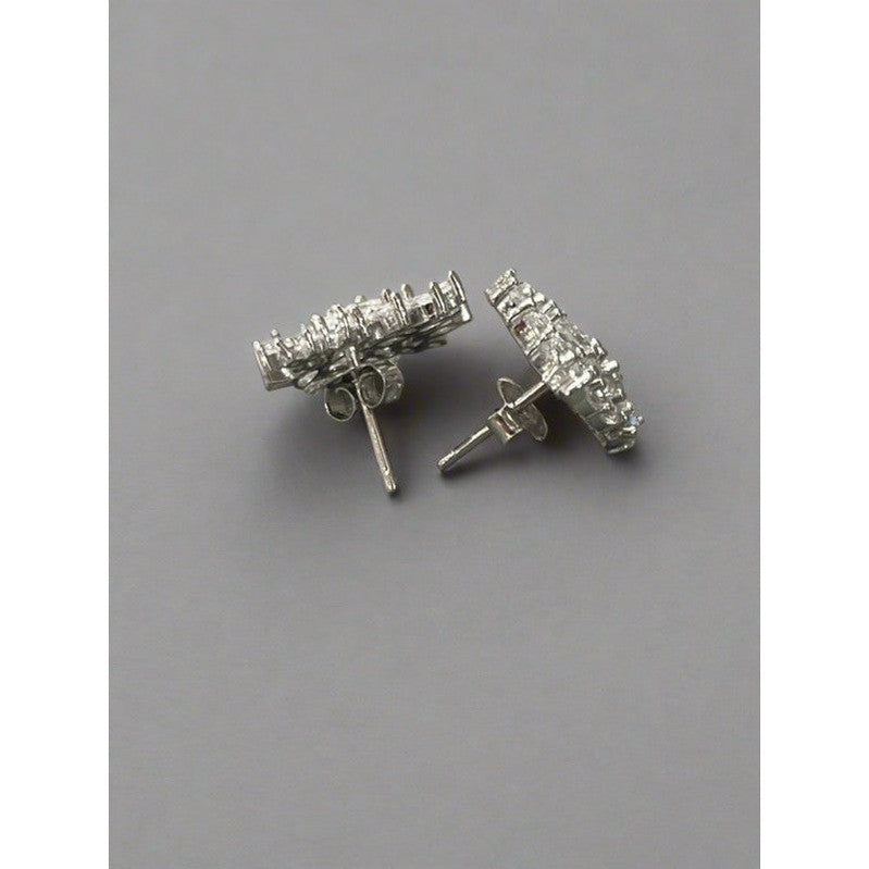 Exquisite Wings Sterling Silver Stud Earrings – Perfect for Elegant Occasions