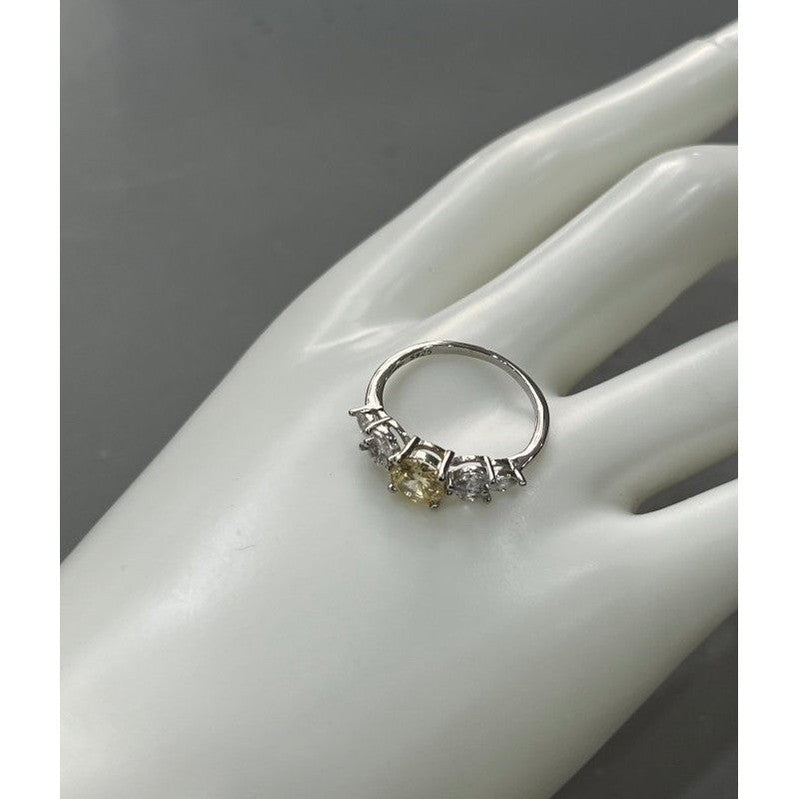 Glowing Angel Citrine Ring