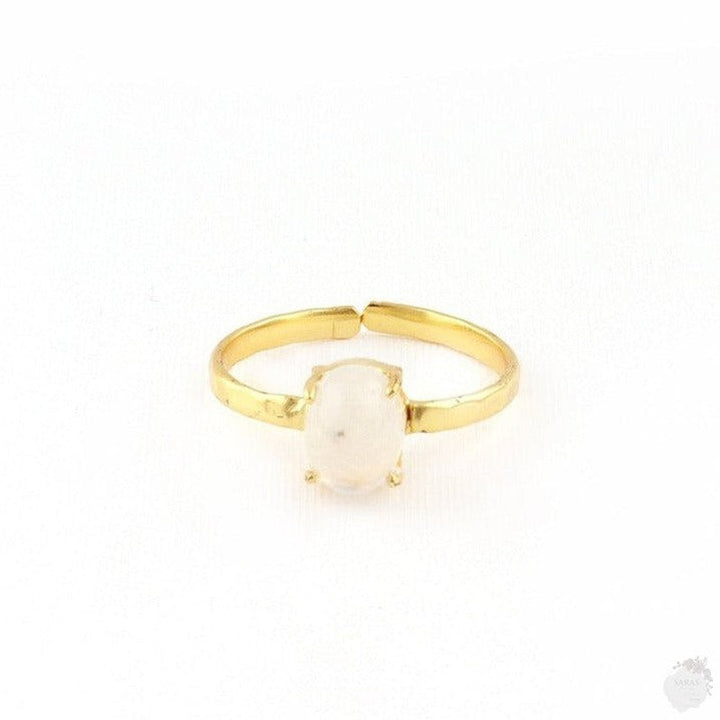 Moonstone Cabochons Ring