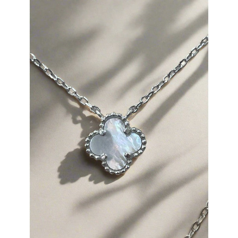 Radiant Flowering Necklaces: The Elegance of Sterling Silver Brilliance